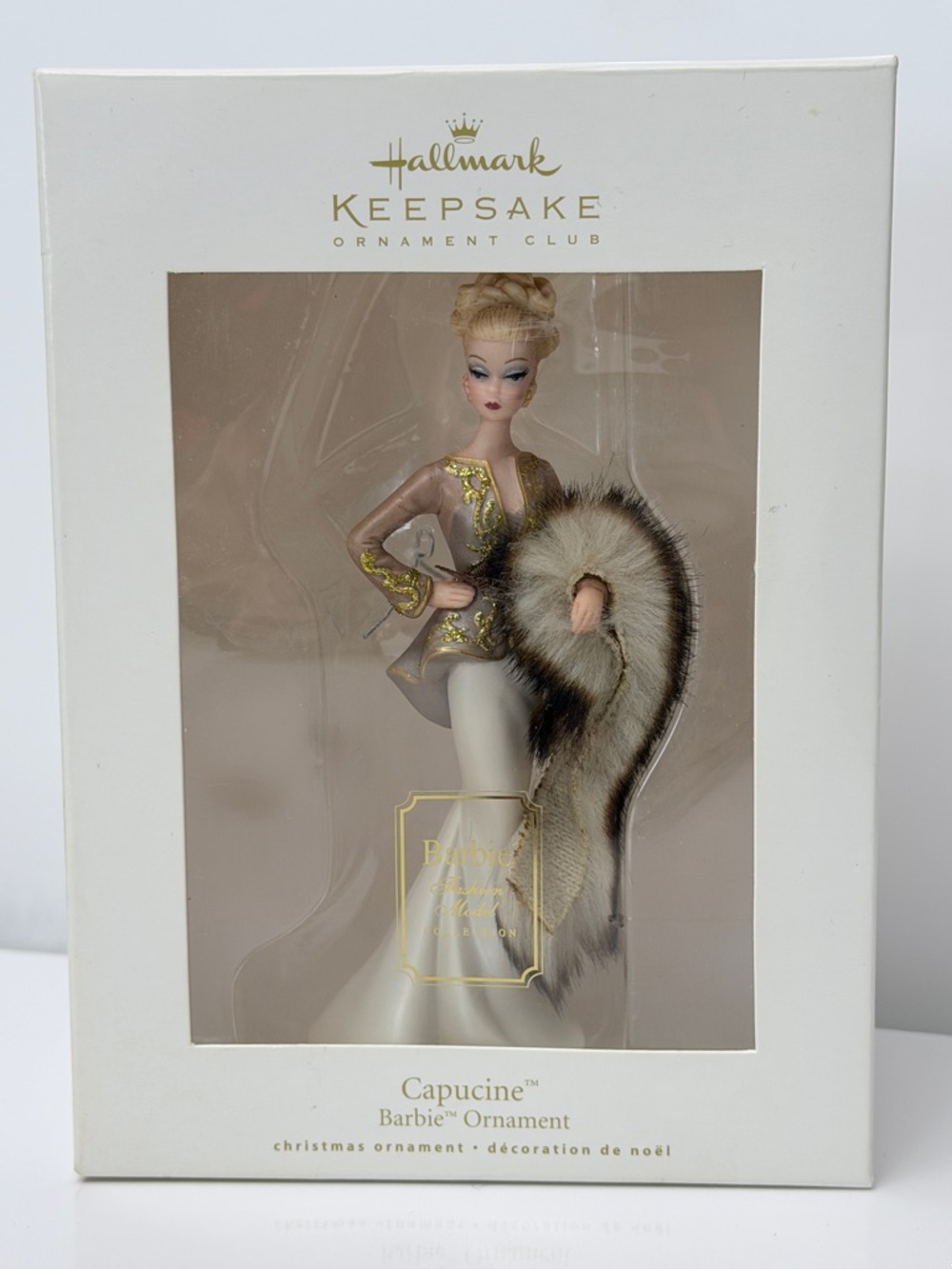 Hallmark 2009 Barbie Capucine Ornament Limited Edition Collectible